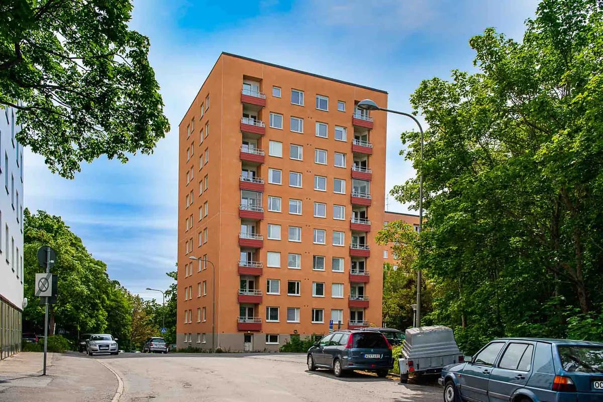 Skyllbergsgatan i Bandhagen