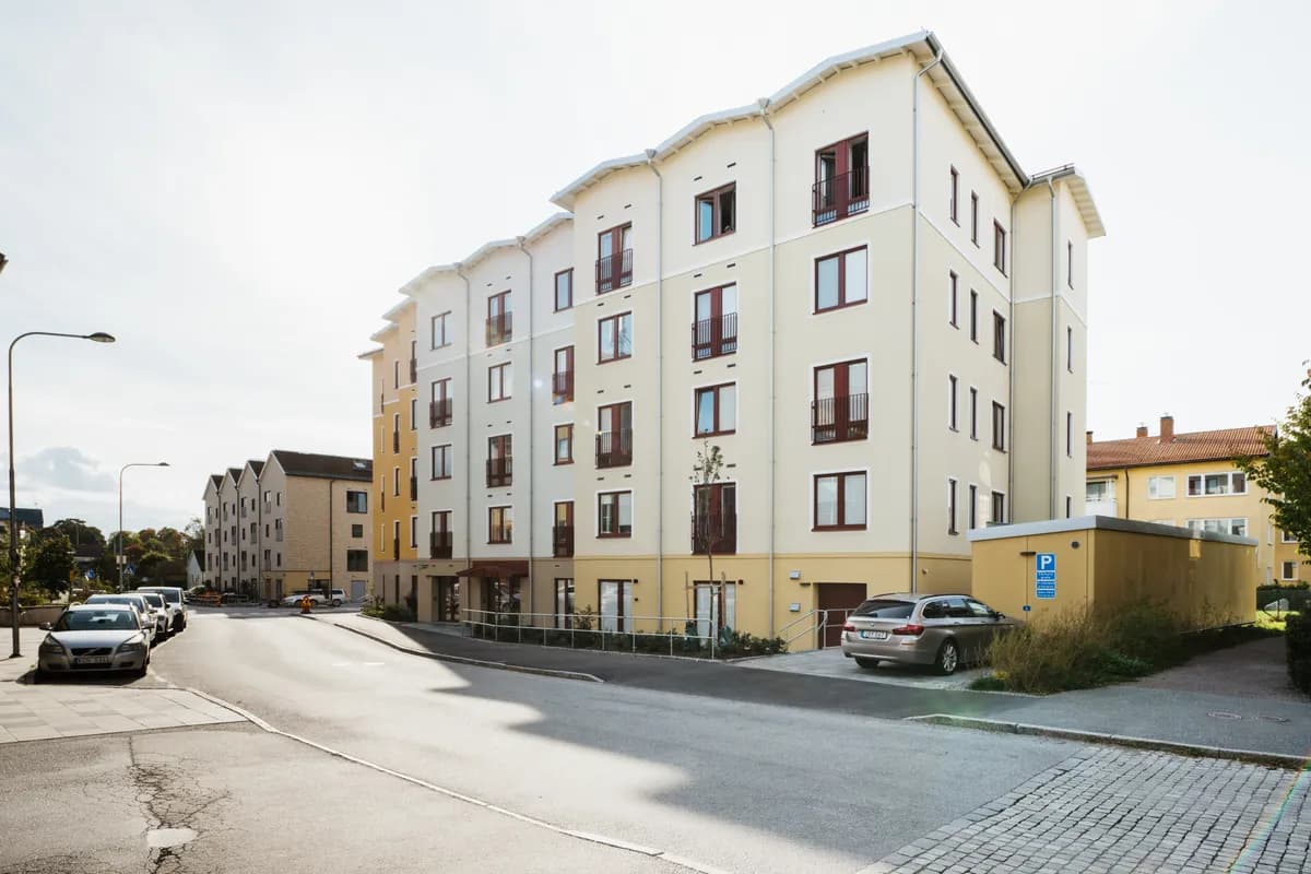 Mörbyvägen i Vallentuna