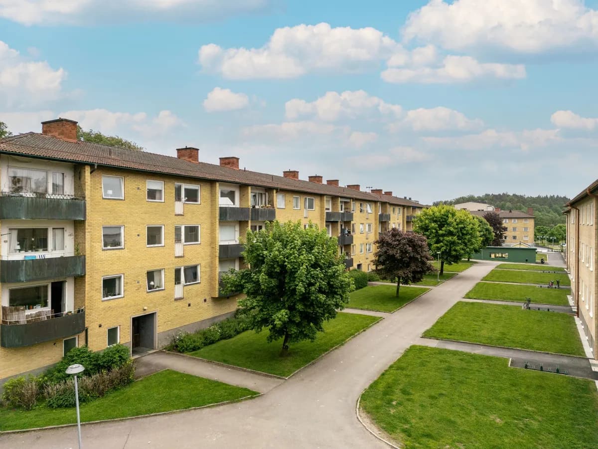 Guldgubbegatan i KUNGSBACKA