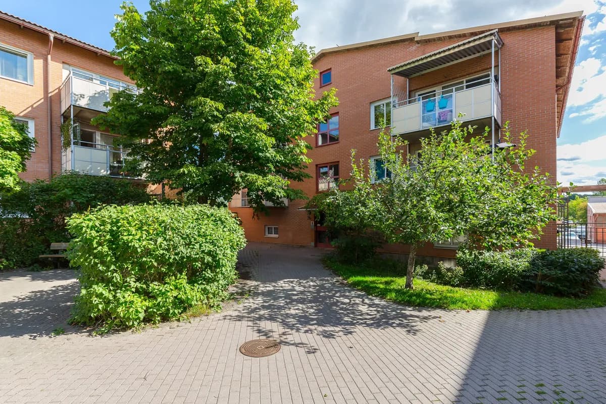 Mörbyvägen i Vallentuna