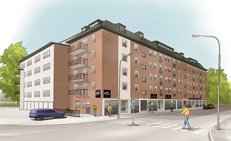 Drottninggatan i Karlstad