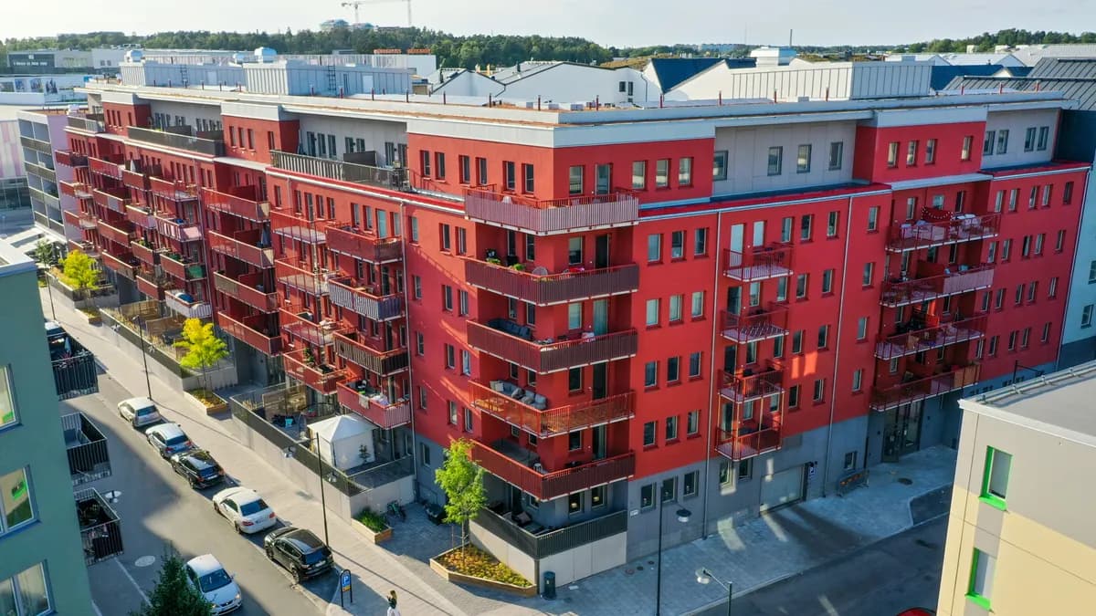 Mustanggatan i Järfälla