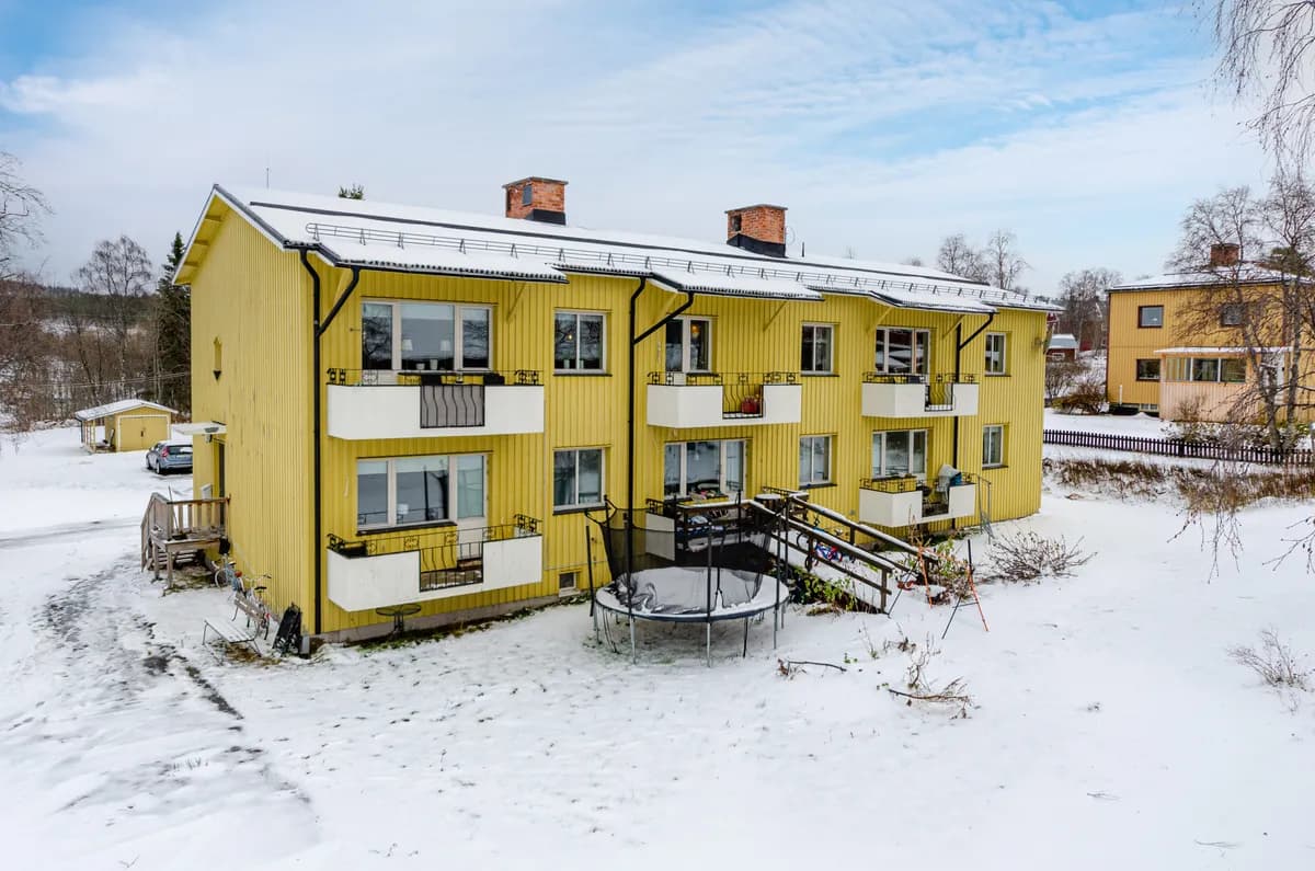 Vintervägen i Porjus