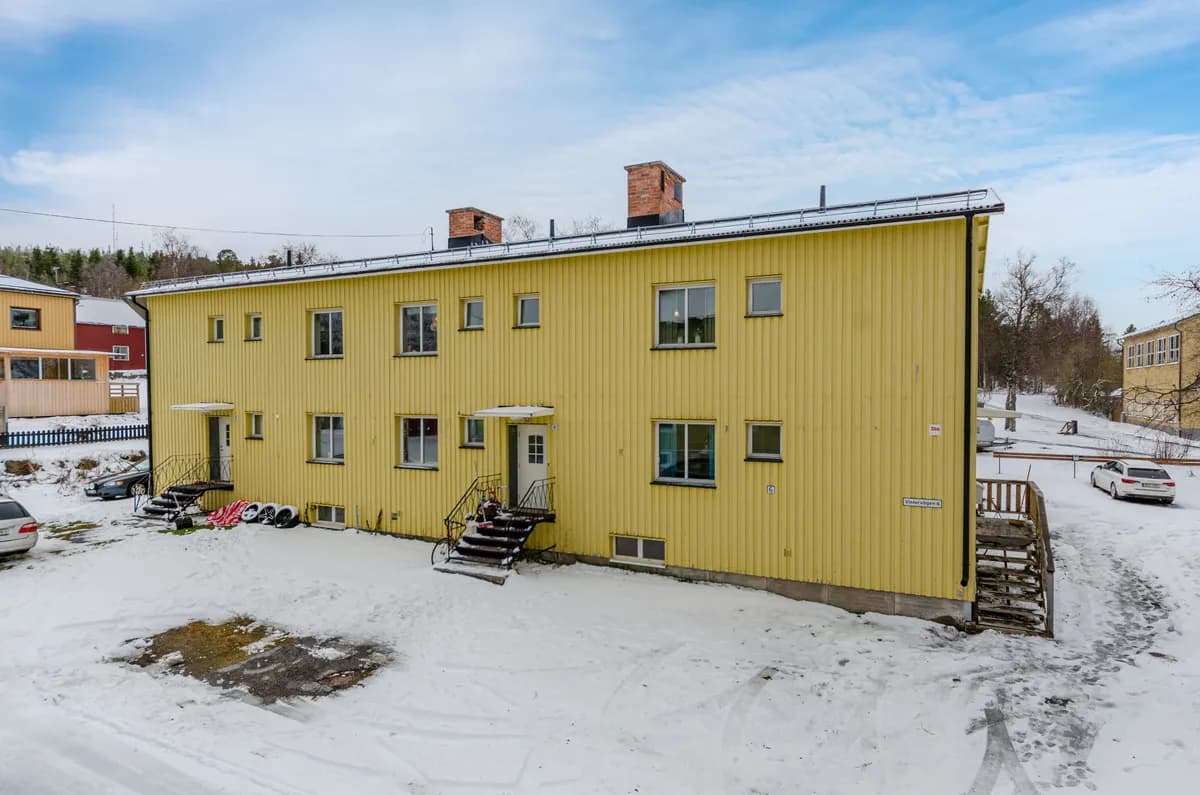 Vintervägen i Porjus