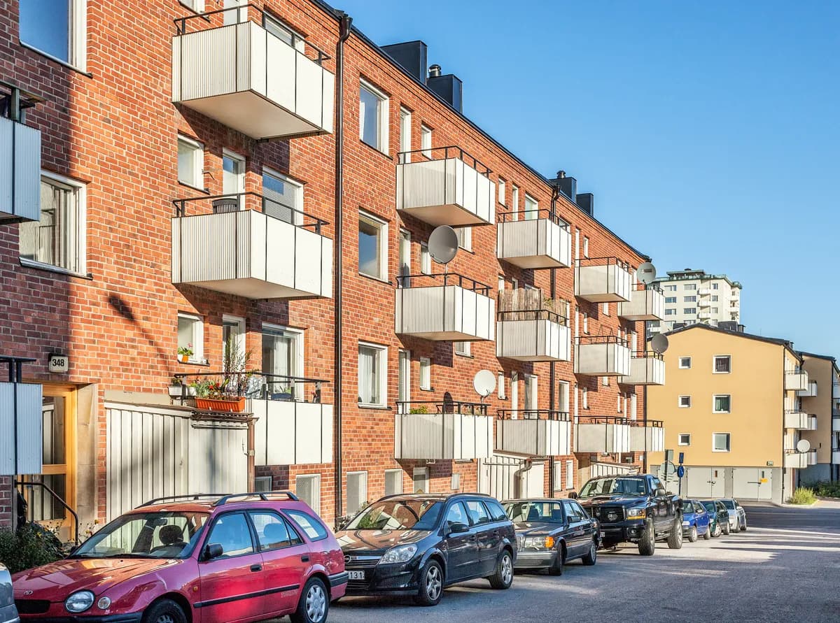 Skebokvarnsvägen i Bandhagen