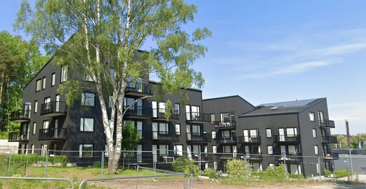 Gamla Norrtäljevägen i Täby