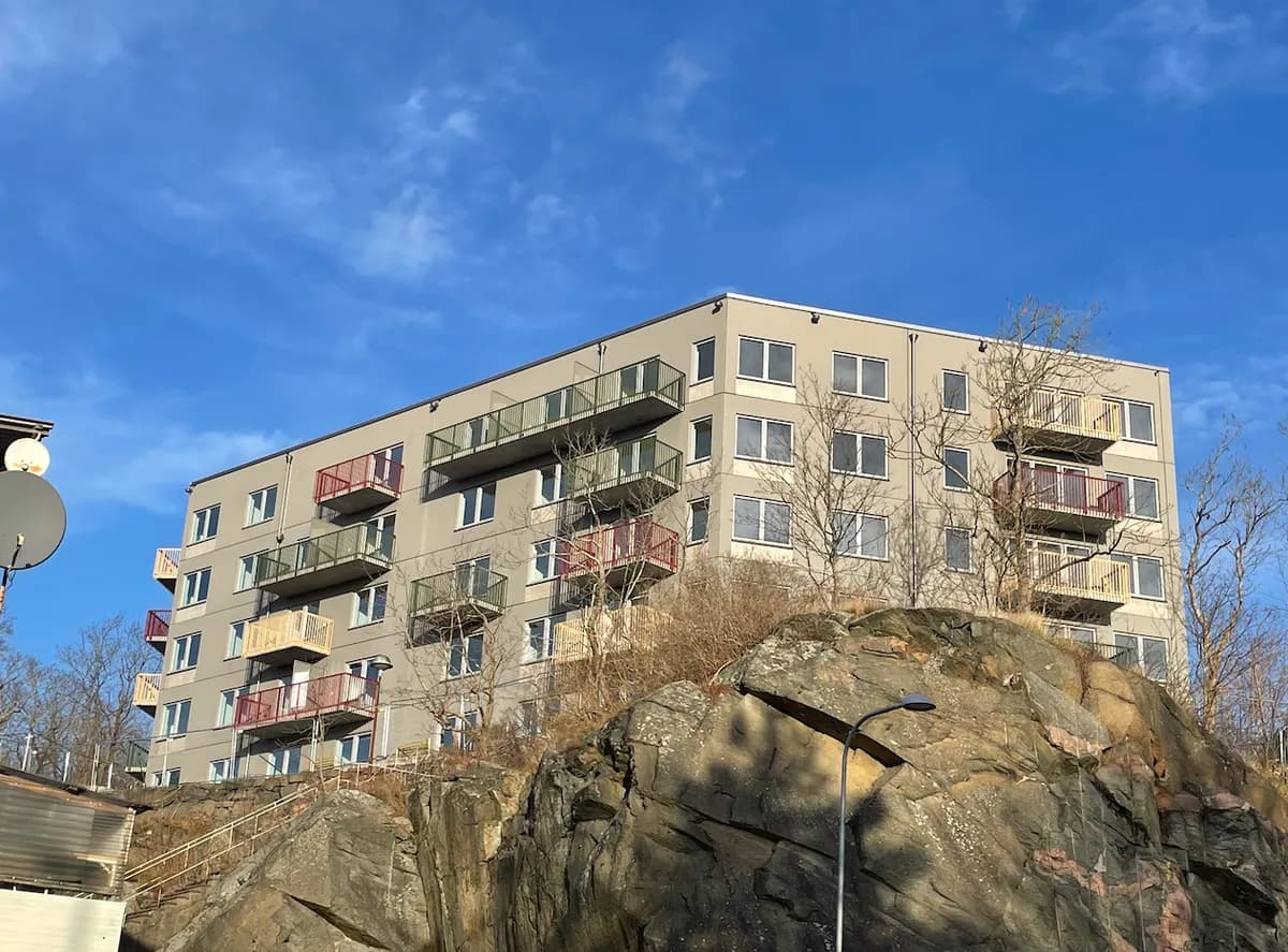 Spelmansgatan i Uddevalla