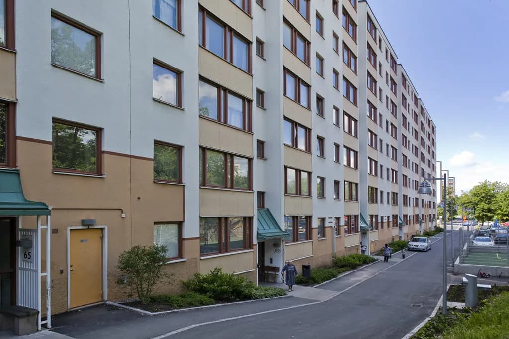 Glanshammarsgatan i Bandhagen