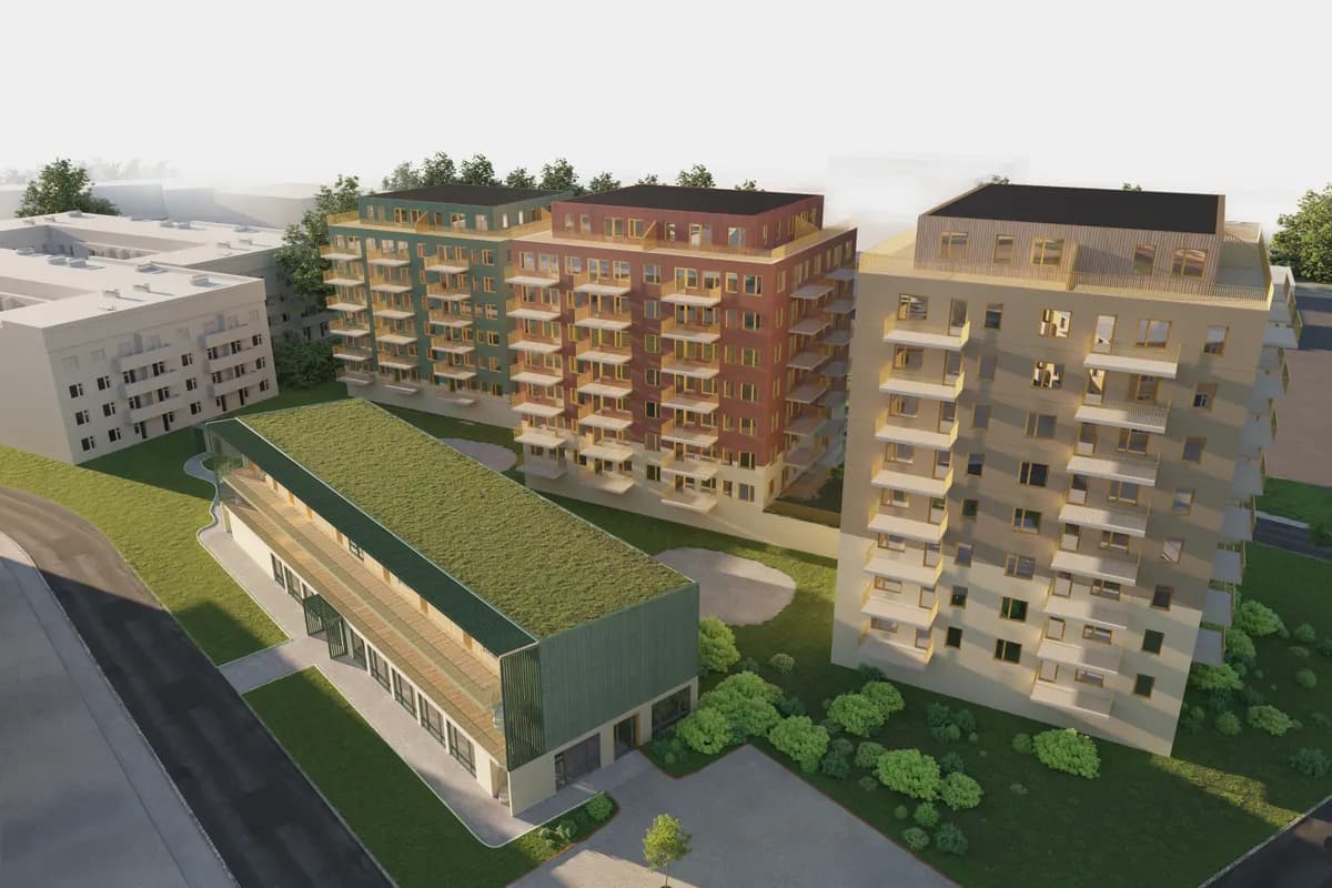 Fortunagatan i Katrineholm
