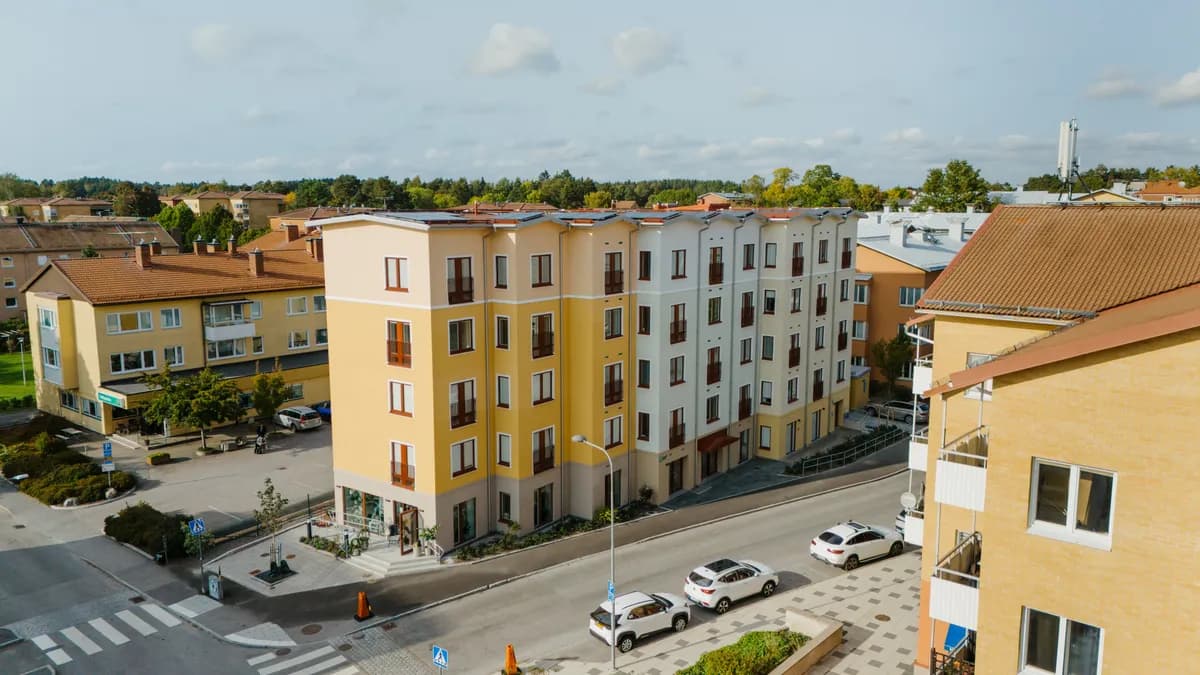 Mörbyvägen i Vallentuna