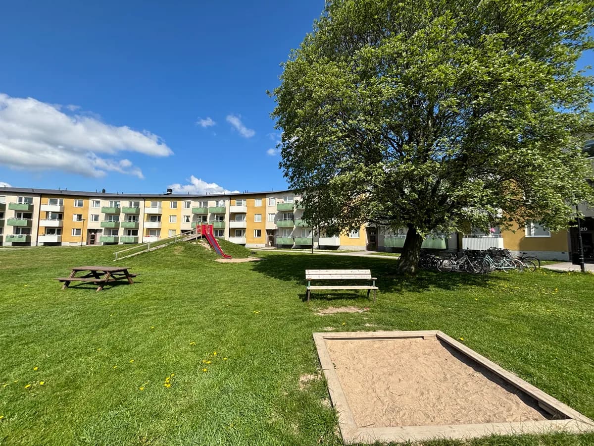 Norrgårdsgatan i Hallsberg