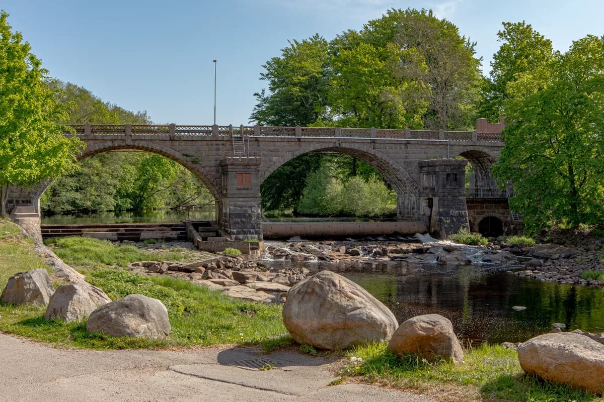 Tegelbruksvägen i Halmstad