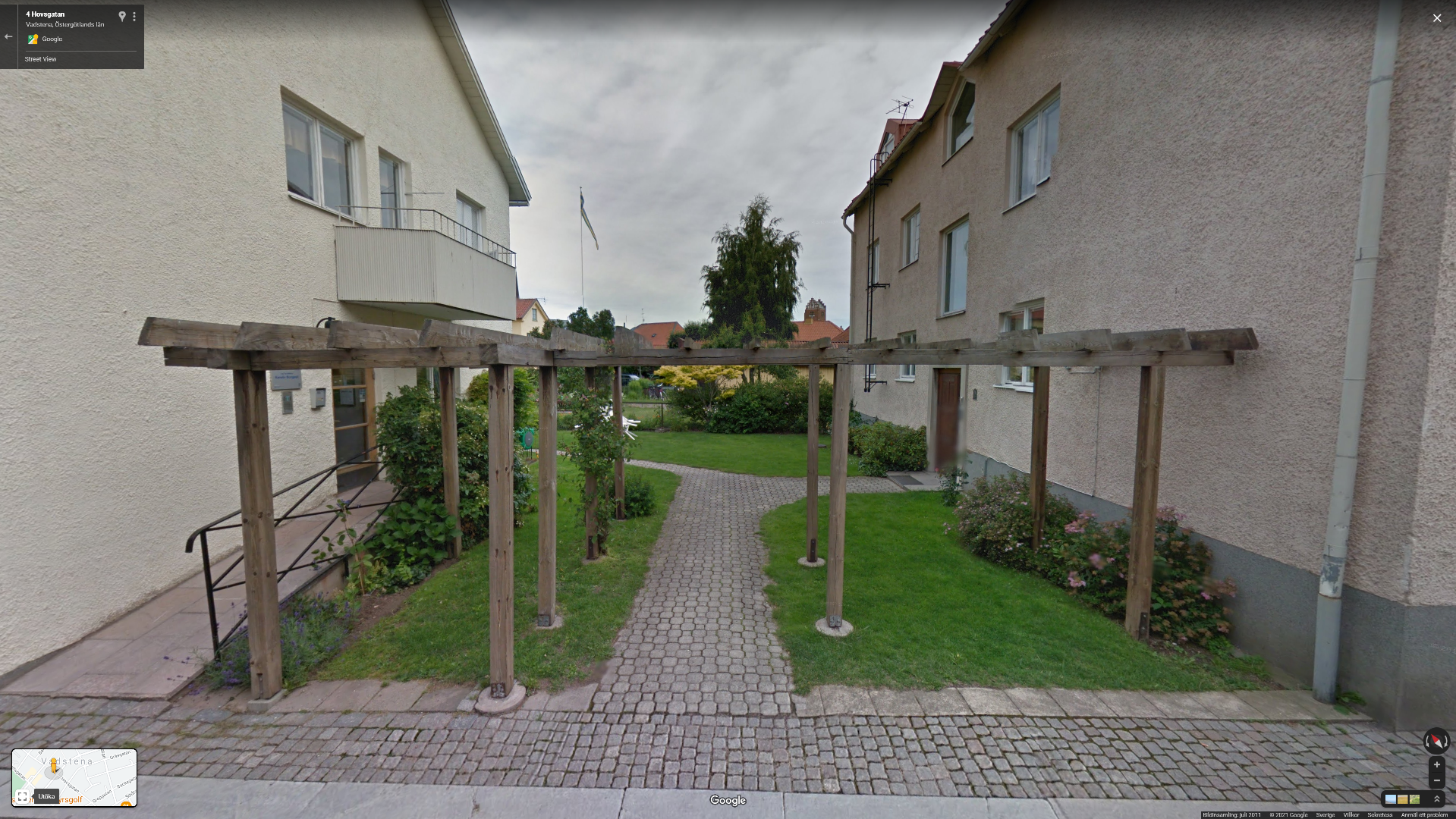 Hovsgatan i Vadstena