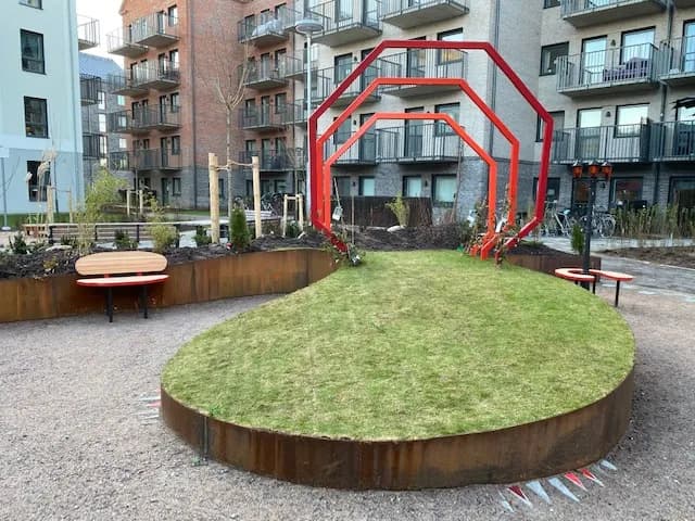 Lundgrens gata i Halmstad