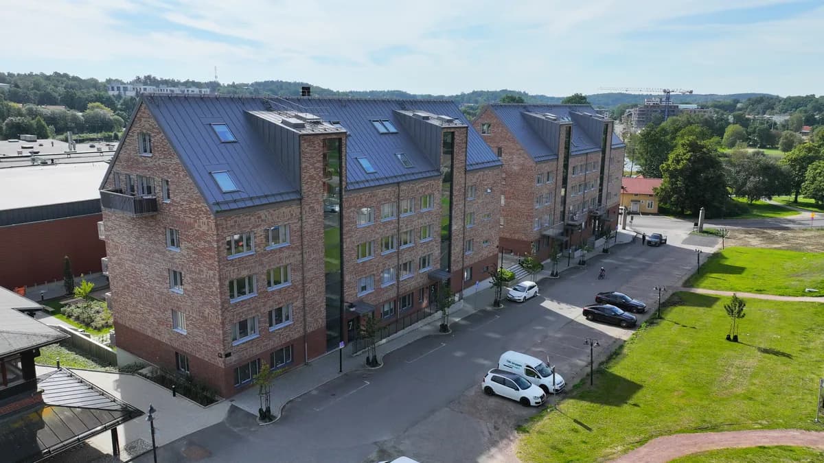 Bruksgatan i Mölnlycke