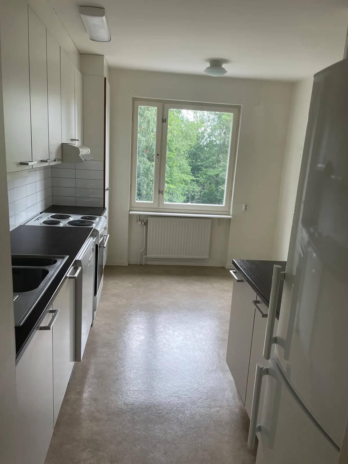 Vegagatan i Tranås