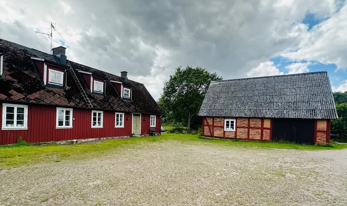 Gångvadsvägen i Munka-ljungby