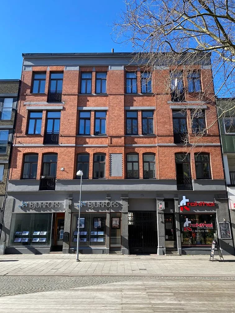 Järnvägsgatan i Landskrona
