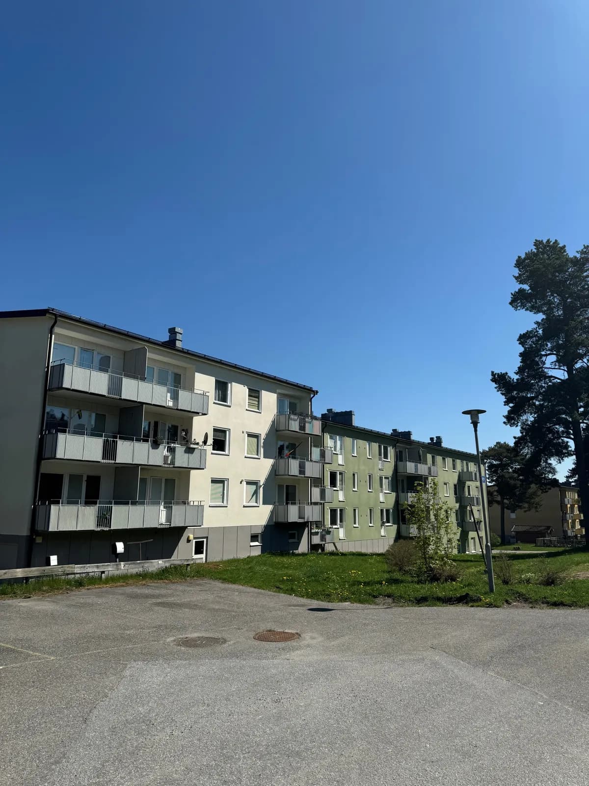 Rånäsvägen i Rimbo