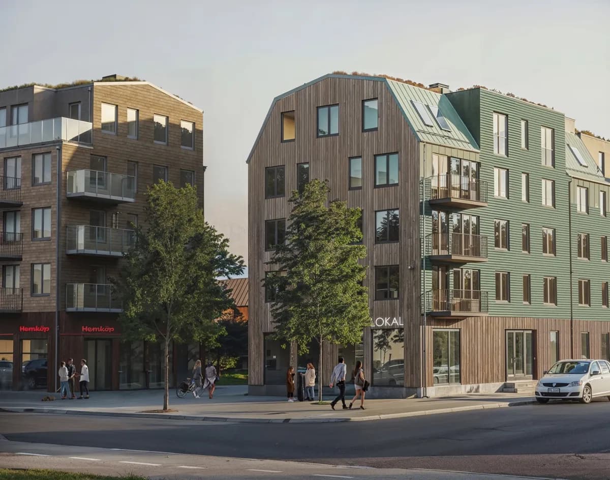Väsjöallén i Sollentuna