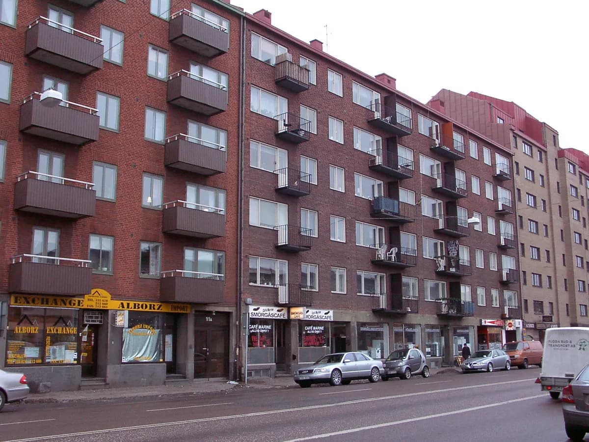 Friggagatan i Göteborg