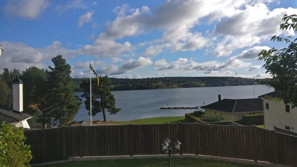 Bränningestrandsvägen i Södertälje
