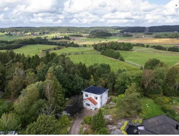 Skogsbovägen i Gråbo