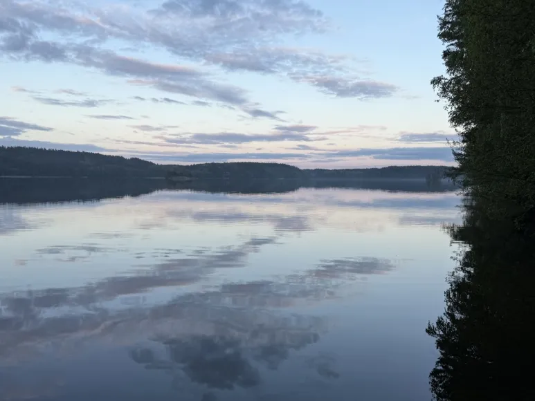 Laxnevägen i Gnesta