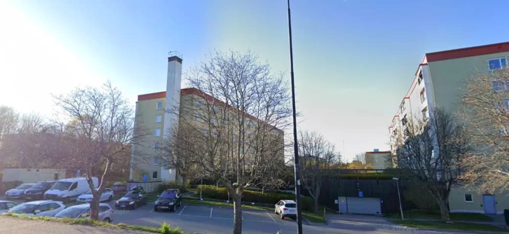 Flyghamnsvägen i Täby