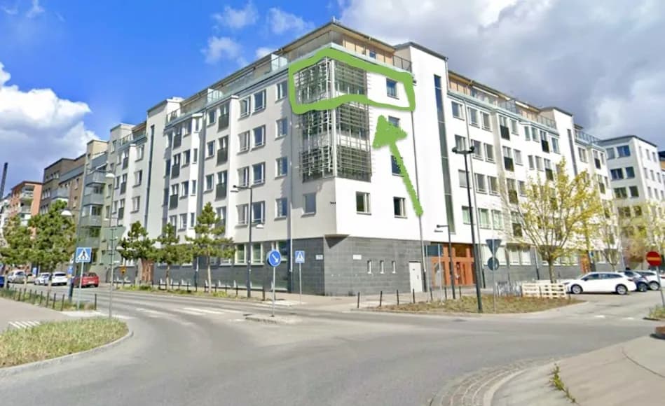 Stora Marknadsvägen i Täby