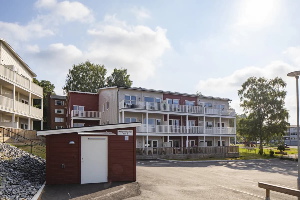 Trädgårdsgatan i Malmköping